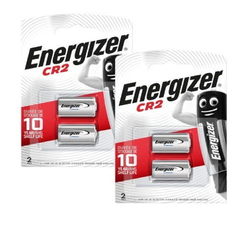4x Energizer CR2 3V Lithium Batteries ELCR2 CR17355 DLCR2 KCR2