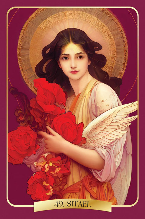 The Angel Magic Oracle Cards Deck Divine Blue Angel By Tess Whitehurst Amo23