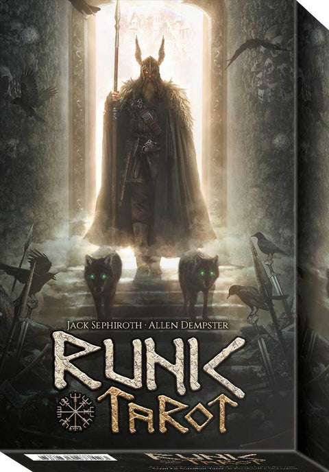 Runic Tarot Deck & Guidebook Set Norse Mythology Lo Scarabeo 78 Cards