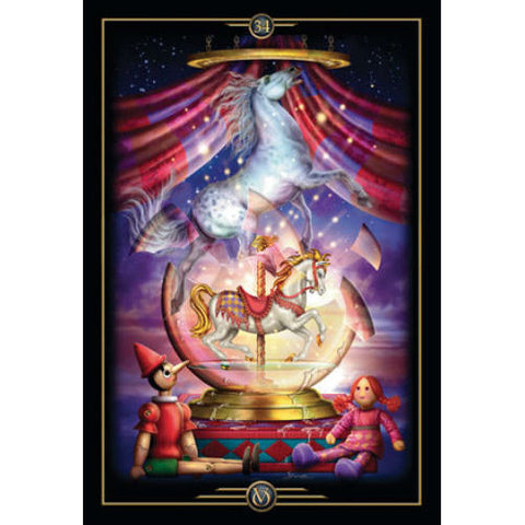 Oracle of Visions Oracle Cards Deck by Ciro Marchetti w/ Guidebook