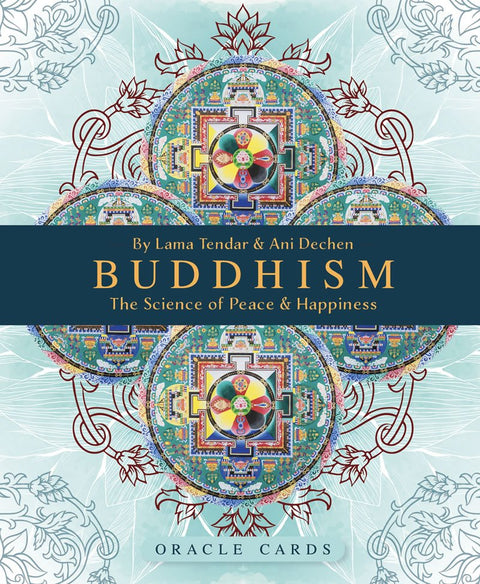 Buddhism Science of Peace & Happiness Oracle Cards Deck by Blue Angel
