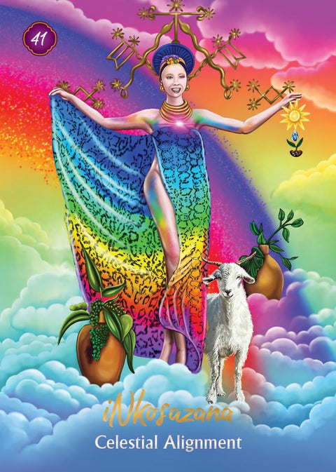 African Goddess Rising Pocket Oracle Card Deck And Guidebook Hay House