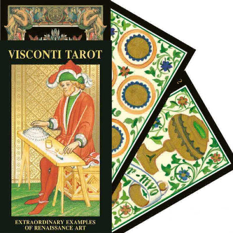Visconti Tarot Deck Cards Esoteric Fortune Telling Lo Scarabeo NEW