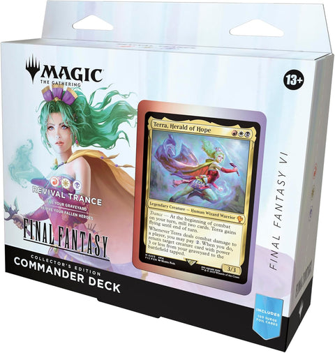 MTG Final Fantasy VI Revival Trance Commander Deck Surge Foil Collector