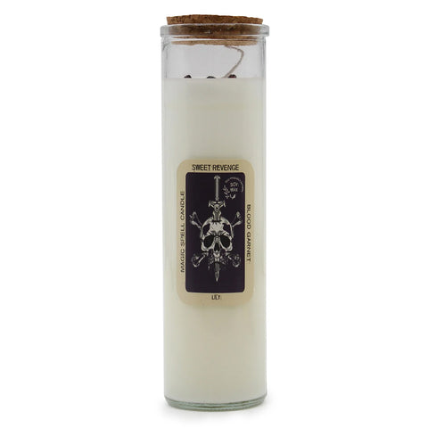 Sweet Revenge Lily Magic Spell Candle Soy Wax 50hr Scented Glass Jar
