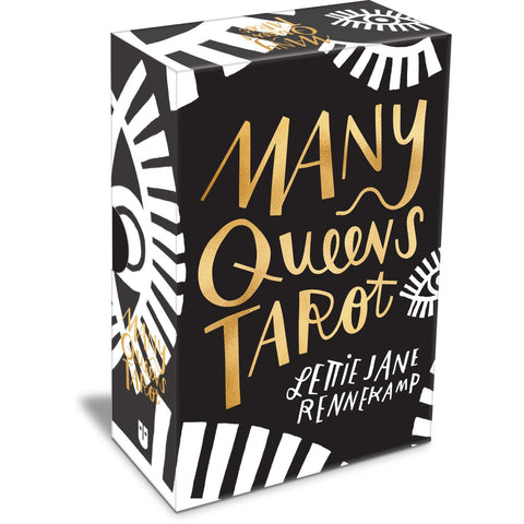 Many Queens Tarot Deck & Guidebook 78-Card Inclusive Set Andrews McMeel