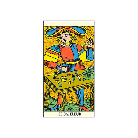 Golden Tarot of Marseille Deck by Lo Scarabeo 78 Cards Gold Foil Edition