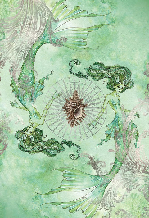 Sisters of the Sea Card Deck Mermaids Magic Blue Angel By Lucy Cavendish