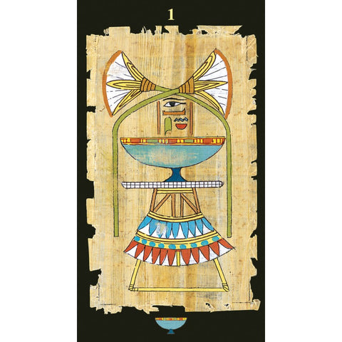 The Egyptian Tarot Cards Deck And Book Lo Scarabeo Esoteric Fortune Telling NEW