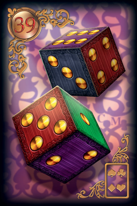 Gilded Reverie Lenormand Expanded Edition Oracle Deck 47 Cards US Games