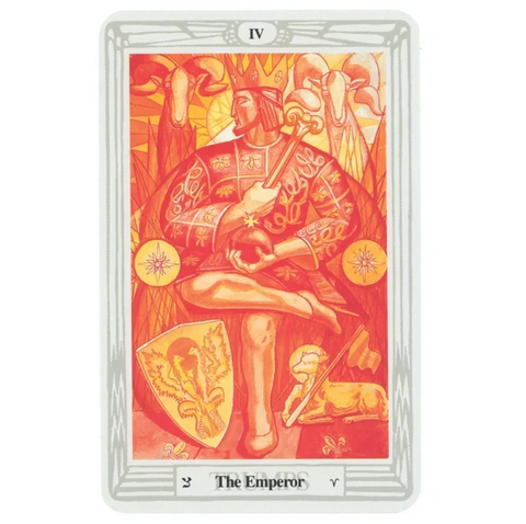 Small Crowley Thoth Premier Edition Tarot Cards Deck US Games Systems Crbn80