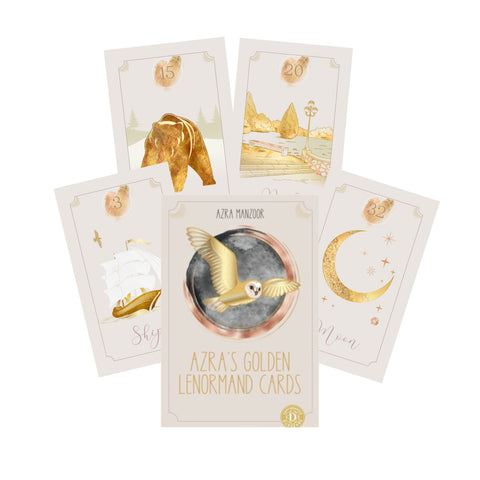 Azra’s Golden Lenormand Cards AGM