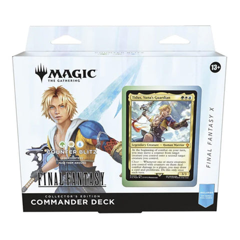 MTG Final Fantasy X Counter Blitz Commander Deck Collector Edition Foil