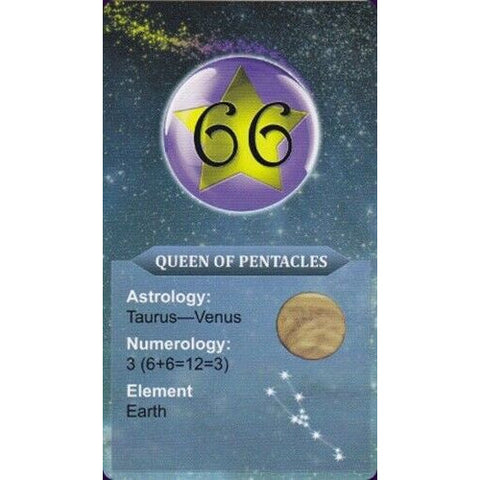Pick Your Numbers Tarot Numerology Astrology Card Deck with Guidebook