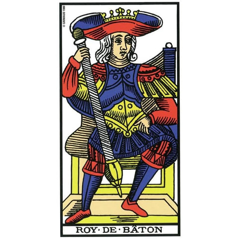 Tarot de Marseille French Edition Deck – Grimaud Cartomancie Cards