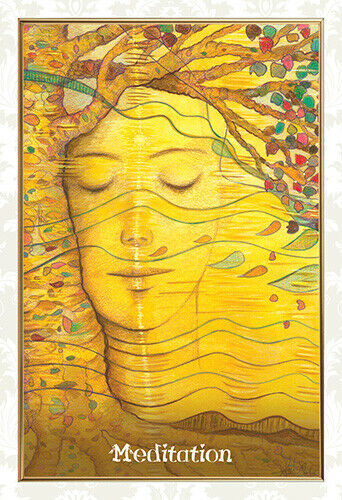 Universal Love Healing Oracle Cards Blue Angel By Toni Carmine Salerno NEW