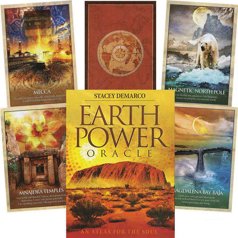 Earth Power Oracle Deck by Blue Angel 41 Sacred Places Divination Cards