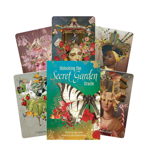 Unlocking The Secret Garden Oracle Crads Deck & Guidebook