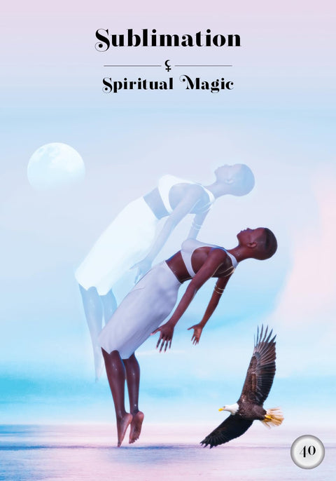 Black Moon Lilith Cosmic Alchemy Oracle Cards Deck  By Adama Sesay
