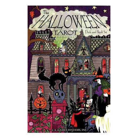 Halloween Tarot Deck & Book Set 78 Cards Kipling West US Games