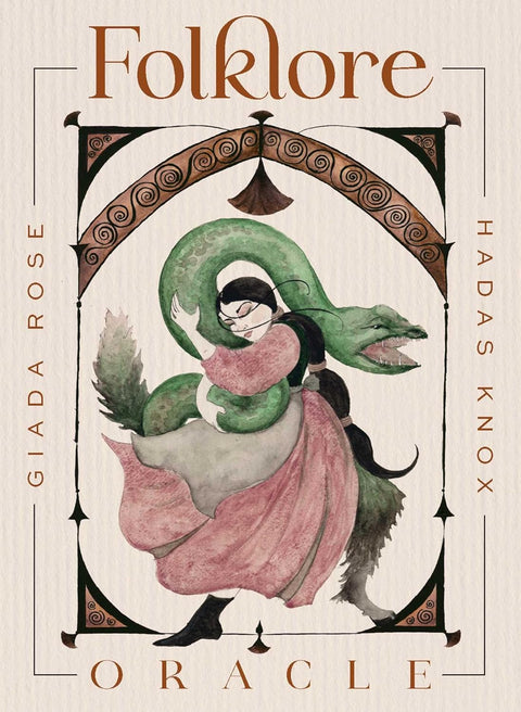 Folklore Oracle Deck by Rockpool 44 Cards & Guidebook Divination Set