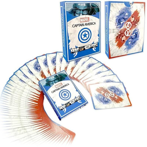 Captain America Stripper Playing Cards Deck Jlcc Magic Poker Marvel Avengers NEW