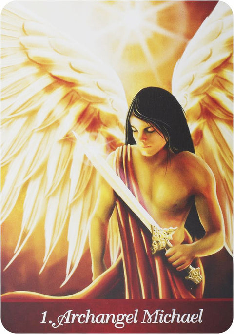 Angel Inspiration Oracle Deck by Kim Dreyer, 44 Cards, US Games Systems