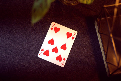 Bicycle 4-Index Red Playing Cards Deck Rider Back Thin Crush Poker Magic