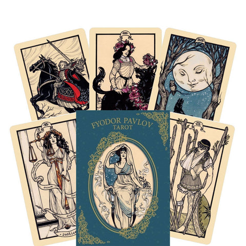 Fyodor Pavlov Tarot Deck by US Games, Gilded Edge Cards & Guidebook
