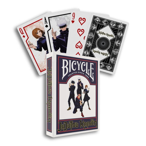Bicycle Jujutsu Kaisen Poker Size Playing Cards Deck Standard Index