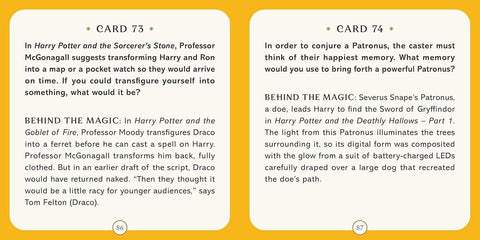 Harry Potter: Conversation Cards: 125 Magical Musings Insight Editions