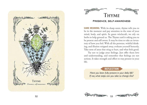 The Green Witch's Oracle Cards Deck by Arin Murphy-Hiscock Adams Media