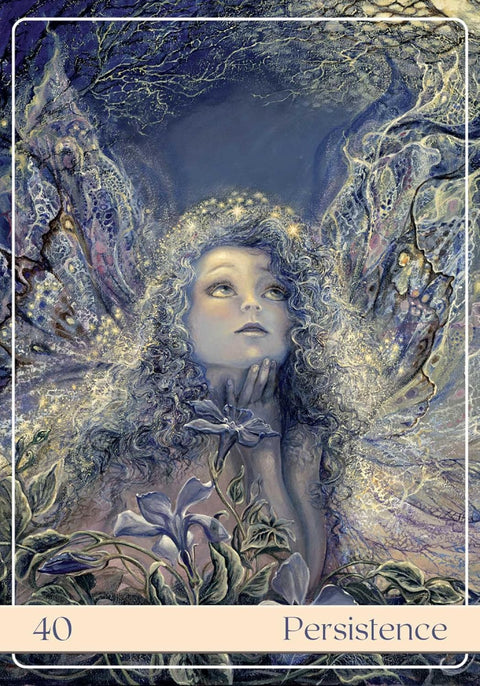 Angelic Vibrations Oracle Cards Deck Josephine Wall 50-Card Findhorn