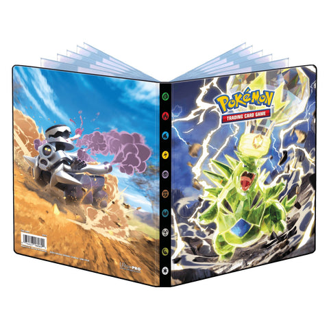 Ultra Pro Pokémon 4-Pocket Portfolio Scarlet & Violet Tyranitar Binder