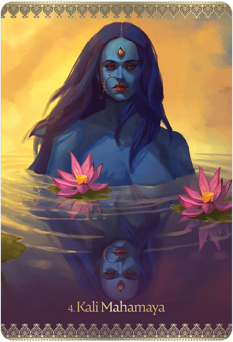 Kali Oracle Cards Deck & Guidebook by Alana Fairchild Blue Angel