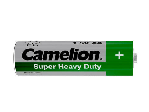 8 Camelion Aa Batteries Super Heavy Duty Long Life R6P Um3 1.5V 8Bl NEW