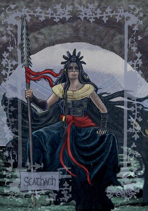 Celtic Goddesses, Witches And Queens Oracle Cards Deck Schiffer Publishing Sp168
