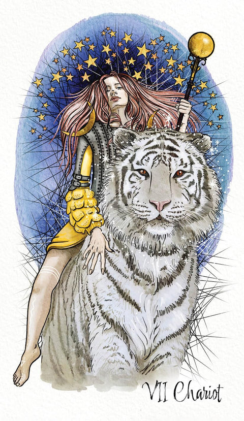 Athene Noctua Unfolding Path Tarot – Modern Rider–Waite with Magic & Diversity