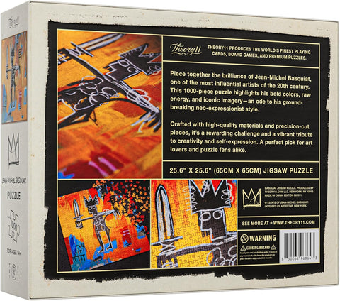 Jean-Michel Basquiat Julius Caesar 1000pc Jigsaw Puzzle by theory11