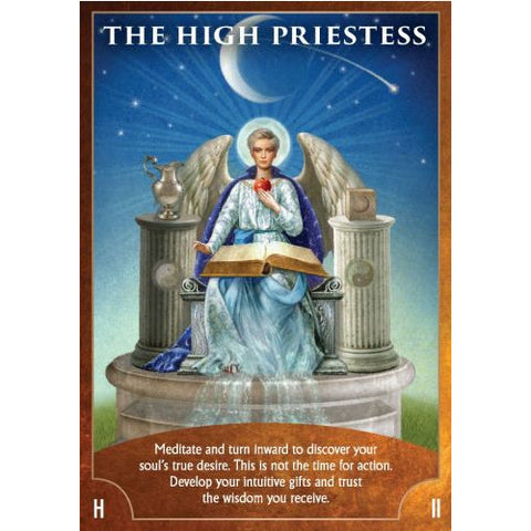Angel Wisdom Tarot Cards Deck And Guidebook By Radleigh Valentine
