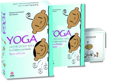 Yoga With The Little Yogi Cards Deck Book Set for Children Adults Agm 1067030707