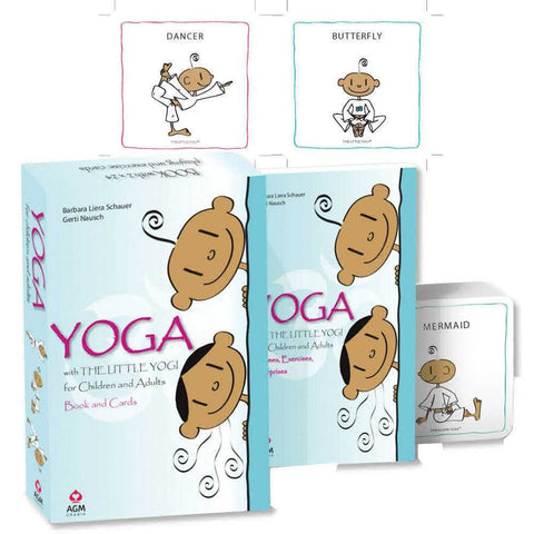 Yoga With The Little Yogi Cards Deck Book Set for Children Adults Agm 1067030707