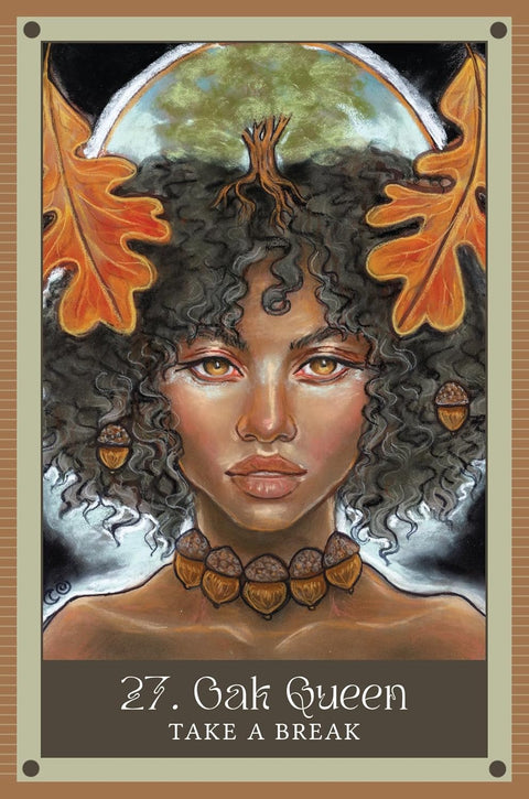 The Wild Witch Oracle cards Blue Angel