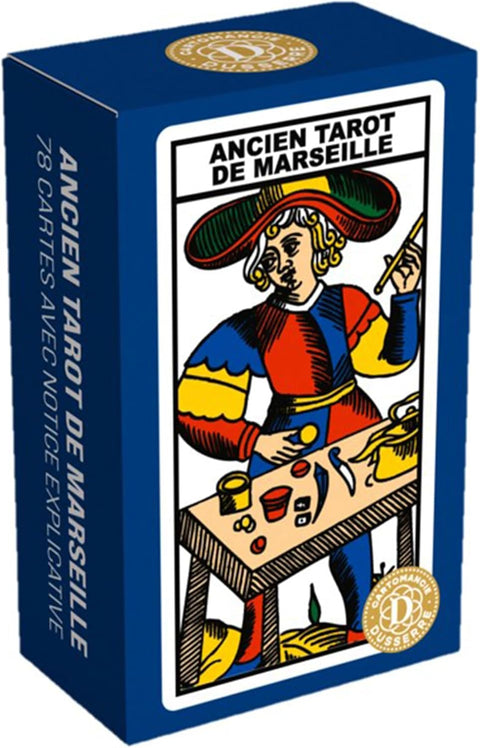 Mini Tarot de Marseille Cards French Edition Grimaud Cartomancie