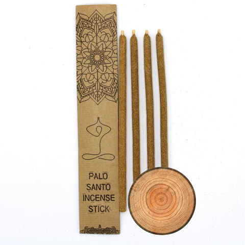 4x Palo Santo Sandalwood Incense Sticks AW Gifts Meditation Aura Cleanse