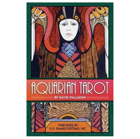 Aquarian Tarot Deck in Tin by David Palladini 78 Cards US Games