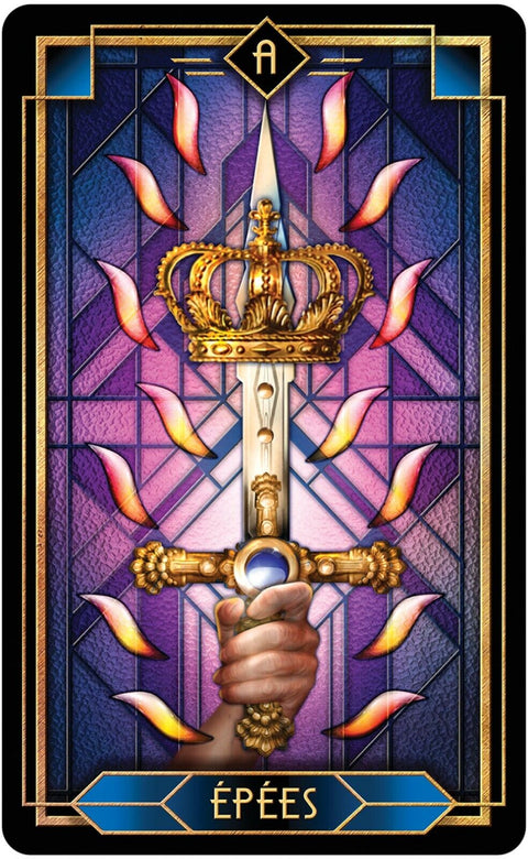 Tarot Decoratif Cards Deck And Book Set US Games Systems Marchetti Esoteric NEW