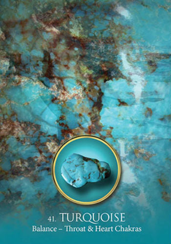 Eternal Crystals Oracle Cards Deck Jade Sky Esoteric Fortune Telling Blue Angel