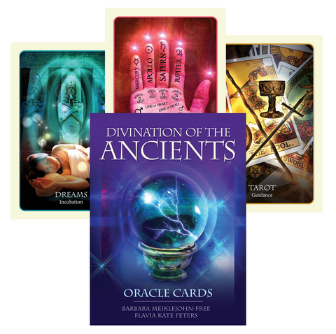 Divination of the Ancients Oracle Tarot 45 Card Deck Blue Angel New