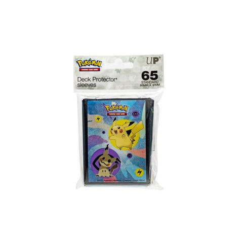 Ultra PRO Pokémon TCG Sleeves Pikachu & Mimikyu 65ct Standard Deck Protectors